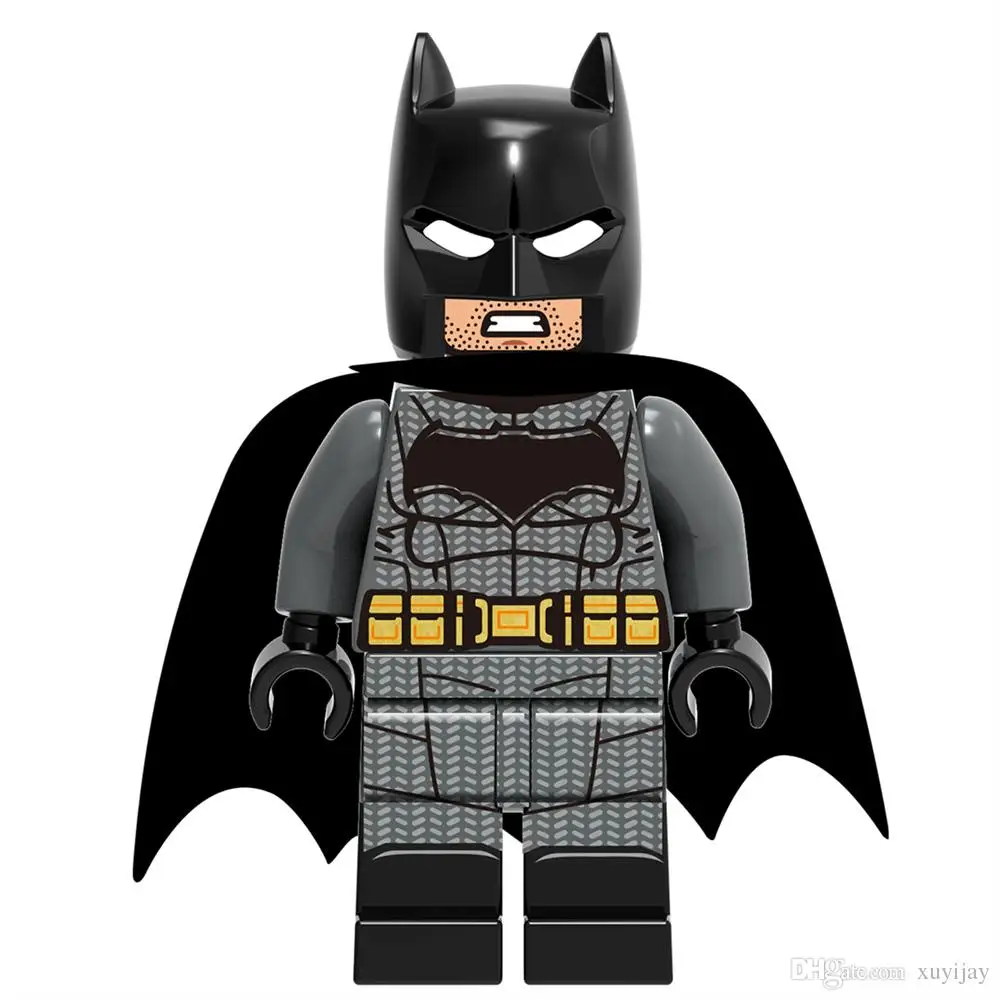 Beste Enkele Verkoop XH67 Batman Justice League SUPER HEROES Monteren Model Minifig Model DIY Bouwstenen Kinderen Speelgoed