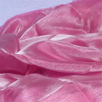 

Lace70-Solid Rose 3meters High Grade Luster Performance Party Wedding Evening Dress Yarn Women's Dress Fabrics Cutain Fabrics