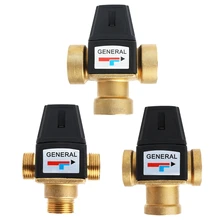3 способа латунный DN20/DN25 мужской внутренняя резьба воды термостатический смесительный клапан 3/" 1" ПВ и Прямая поставка