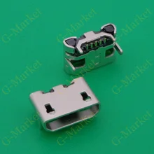 500 шт./лот микро штекер Mini-USB разъем для lenovo IdeaTab A2109A A2109 зарядного порта со штекерным гнездом