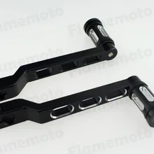 МОТОЦИКЛ ЧПУ резак пятки/носочный рычаг переключения w/Shifter Peg Для Harley Touring Softail Tri Glide