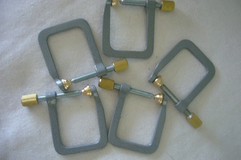 

5pcs High quality Violin Luthier Repairing Tool--Metal Square Clamps