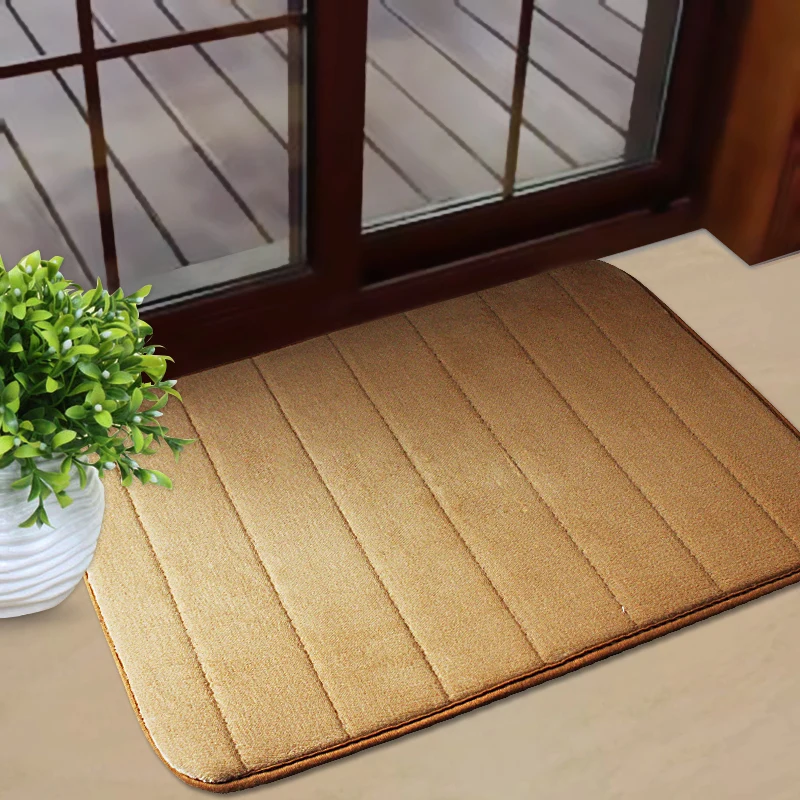 

40*60CM memory foam bath mat door entrance rugs and carpets for home Free Shipping