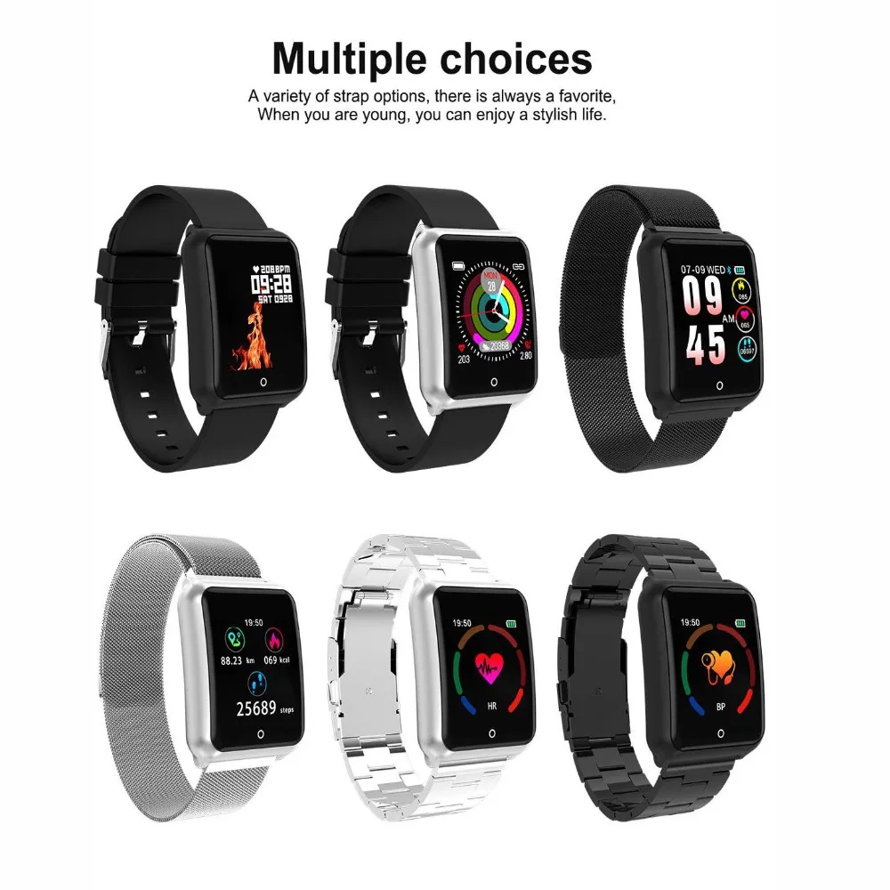 

LYNWO M39 Smartwatch 1.3inch Color Screen Heart Rate Monitor Weather HR Blood Pressure Monitor Tracker Long Stand-by Smart Watch