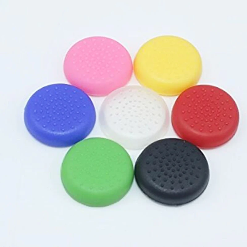

Silicone Analog Thumb Stick Grips Cover for Playstation 4 PS4 Pro Slim Controller for PS3 Controller Thumbstick Caps