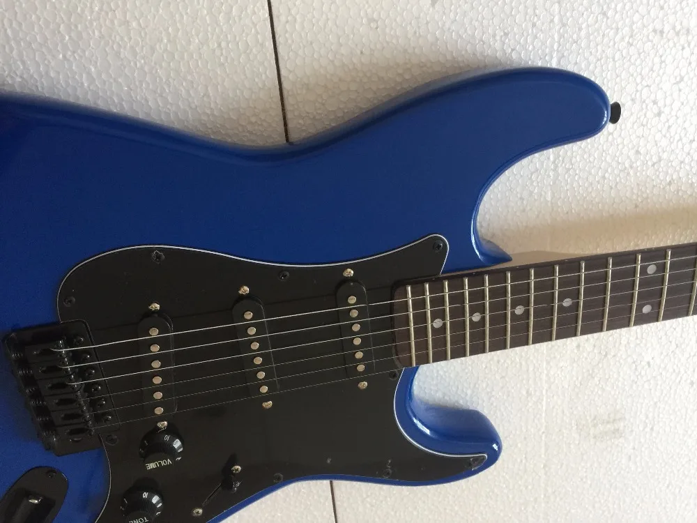 

Electric Guitar/Blue Tung Wood Guitar Different Color Hardware/Anmiyue Customizable Electric Guitar