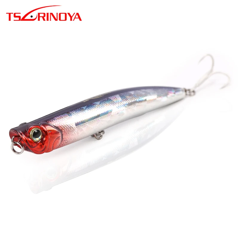 

TSURINOYA DW17 90mm 10g POPPER Fishing Lure Hard Bait Topwater Popper Bait Artificial Bait With Treble Hooks