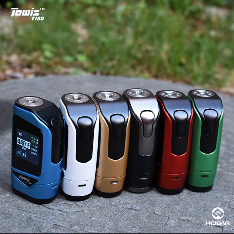 Оригинальный Hcigar Towis T180 электронная сигарета сенсорный экран коробка мод с