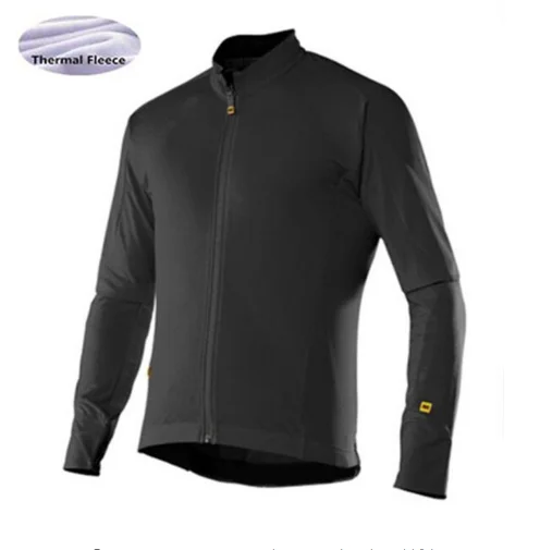 Mavic зима тепловой флис Rad Велоспорт Джерси Trikots длинные Ropa Ciclismo MTB флисовая Рок