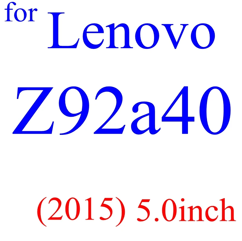 Защитная пленка из закаленного стекла премиум-класса для lenovo a2800 a1010 a1010a20 k10a40 z2121 z 2121 s1la40 p2a42 p2c72 p1c72 p1a42 p1c58 c58 c72 z90a40 - Цвет: z90