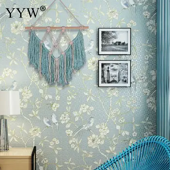 

2pcs Blue Macrame Wall Hanging Tassels Macrame Curtain Woven Scandinavian Style Wall Colgante Decor Tapestry Decoration For Home