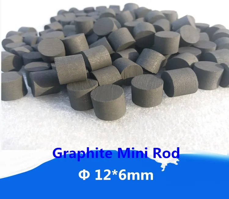Lubricating Graphite Rod Dia.12*6mm For self lubricant bearings, fixed inlay......FREE SHIPPING