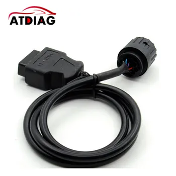 

For BMW ICOM D Cable Motorcycles Cable Motobikes Diagnostic Cable for bmw 10 Pin Adaptor car diagostic icom tool obd 16pin cable