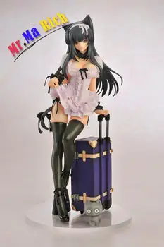 

18cm Embrace Japan Sexy Planet Of The Cats Suitcase Action Figures Anime Pvc Brinquedos Collection Model Toys Free Shipping