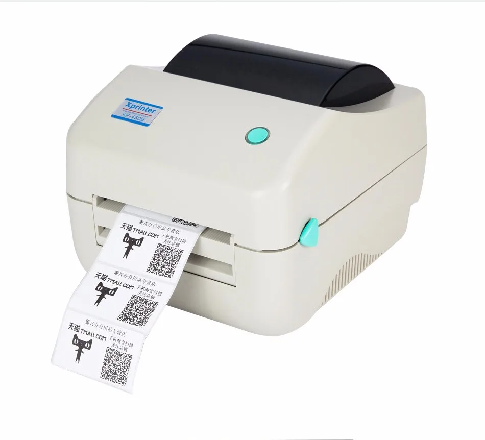 

Direct Thermal barcode lable printer to print shipping mark QR printer with outside stand