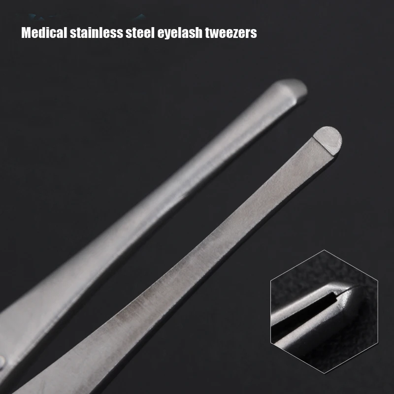 Shi Qiang Medical Stainless Steel Eyelash Tweezers Pull Up Eyelashes Eyebrows Eyebrows Grafting False Eyelashes 1 Shi Qiang Medical Stainless Steel Eyelash Tweezers Pull Up Eyelashes Eyebrows Eyebrows Grafting False Eyelashes 3