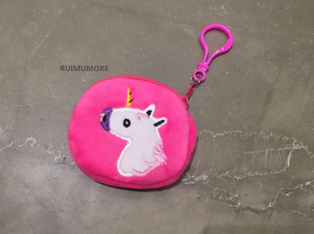 8cm 20 см прибл. Милая лошадка плюшевая мягкая сумка игрушка, плюшевая Сумочка для монет игрушки кошелек плюшевые игрушки - Цвет: 8cm