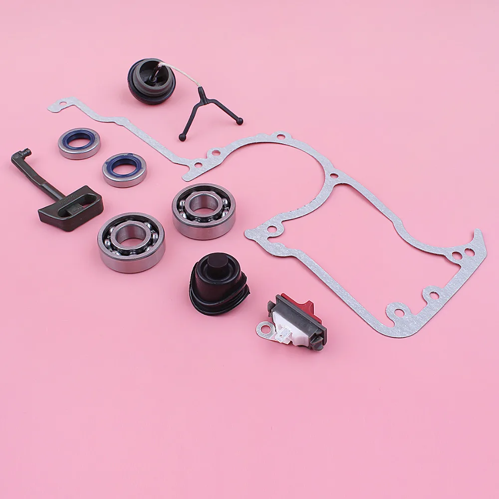 Прокладка Картера Bellow Crank масляное уплотнение подшипника для Husqvarna 268 272 дроссельная штанга масляный колпачок выключатель бензопила Замена запасной части
