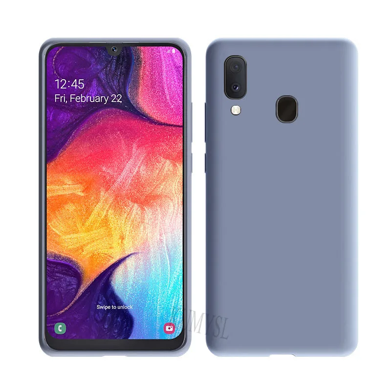 Для samsung Galaxy S10 5G S10 Plus Note 10 Pro A9 A10 A20 A30 A40 A50 A70 A20E чехол Жидкая силиконовая защитная задняя крышка - Цвет: 7