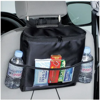 

Car Seat Back Bag Organizer Multi Pocket Cooler Oxford Cloth Bag Car Styling For Nissan qashqai tiida almera juke primera Sunny
