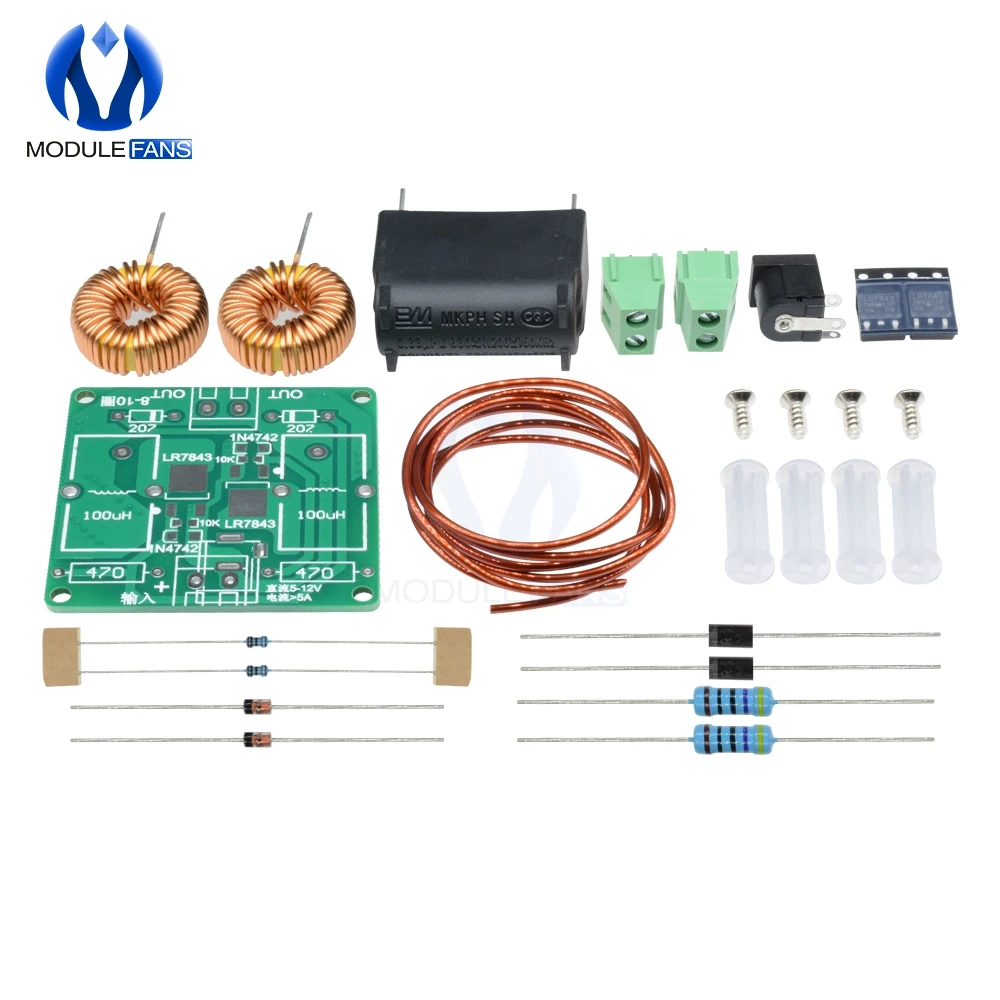 DIY наборы Mini ZVS Tesla Высоковольтная генераторная катушка высокочастотная
