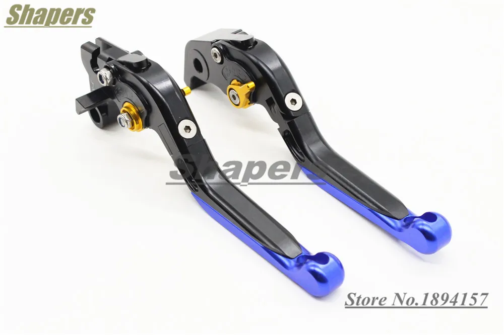 

For YAMAHA YZF R1 2009-2014 Motorcycle Extending Brake Clutch Levers Extendable CNC Aluminum Black+Golden+Blue