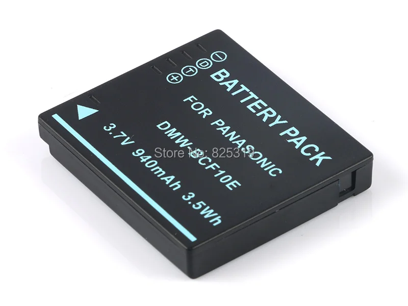  Battery for Panasonic CGA-S/106C CGA-S/106D CGA-S/106B DE-A59B DE-A60A DE-A60B  DMC-F2 DMC-F2EB DMC-F2K DMC-F2P DMC-F2GN 