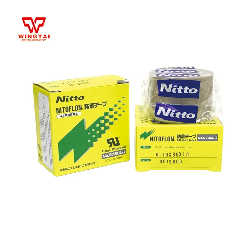 

30 Rolls 2017 Hot Sale Nitto Denko Tape 973UL-S Heat Resistant Nitto Tape T0.13mm*W38mm*L10m