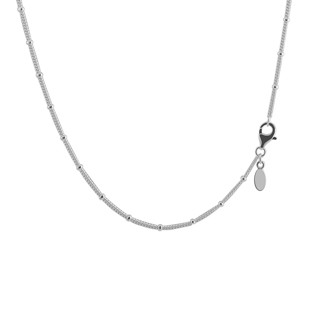 

2018 Summer Open Heart chokers Necklace for women 925 sterling silver Original link chain long pendant necklaces fine jewelry