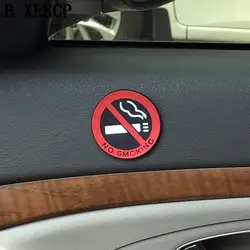 BXESCP наклейки для автомобиля не курить знак советы Предупреждение логотип наклейки такси дверь наклейка значок клей универсальная Резина