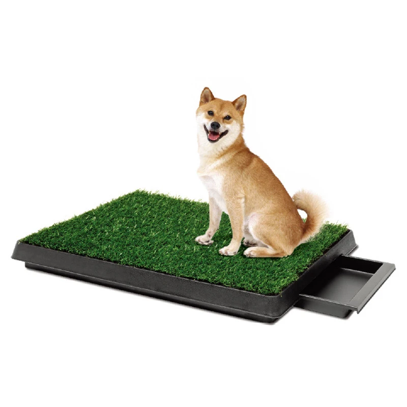 New 2017 Pet Potty Puppy Dog Toilet Training Mat Patch Absorbent Grass Pad Indoor Park Litter