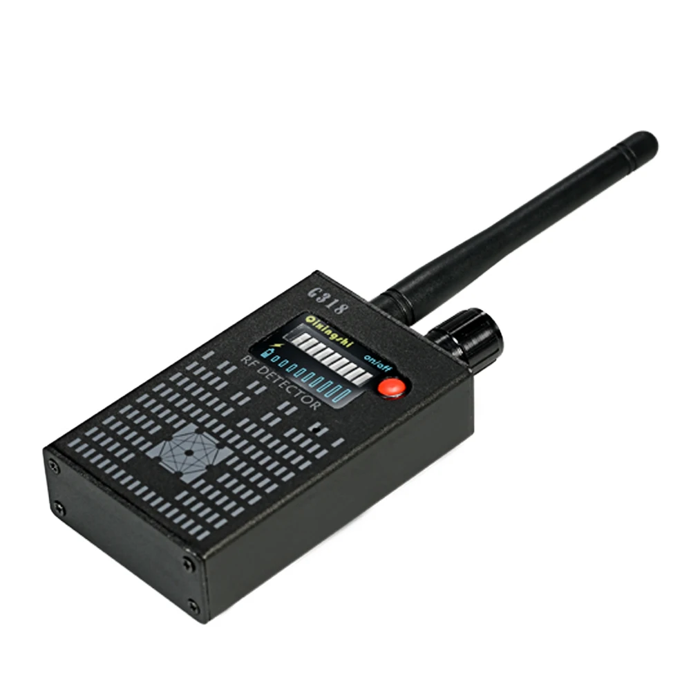 Многофункциональный полный диапазон РФ Беспроводной сигнала Радио детектор Камера автоматическое обнаружение Tracer Finder 1 мГц- 8 ГГц регулируемый диапазон