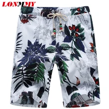 LONMMY 5XL 6XL летние шорты для мужчин цифровой печати Мода цветок повседневное s цветочный Acing одежда