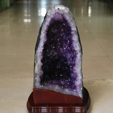 Украшение из кварцевых кристаллов, прекрасный подарок, огромный 28,6 кг 53*24*22 см, маленький уникальный бразильский фиолетовый аметистовый геодезический кристалл, Рождество