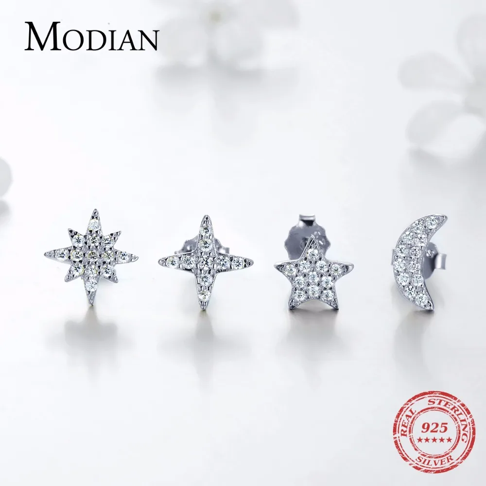 MODIAN Лидер продаж Подлинная 925 стерлингового серебра с милой 9 Стиль небольшие