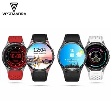 Продажа Vestmadra kw88 ОС Android 5.1 Смарт-часы Электроника android 1.39 дюймов MTK6580 SmartWatch телефон Поддержка 3G Wi-Fi Nano SIM WCDMA