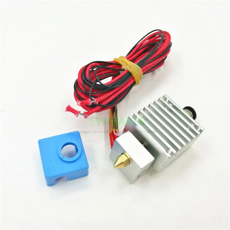 buy TEVO Tarantula 3D printer single extrusion hotend MK8 Silicone Sock upgrade kit 12V 24V