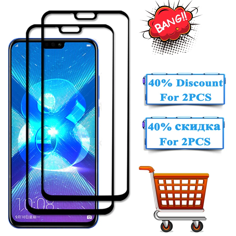 Защитная пленка для экрана с полным покрытием huawei honor 8x max 8c 8 c x c8 x8 8xmax huaway honer sheet