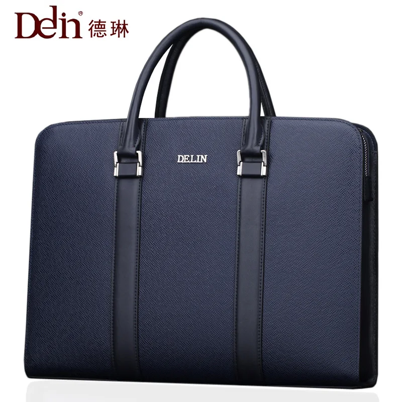 

2018 Delin Wear-resistant thickening of the first layer of leather bag shoulder bag men's leather