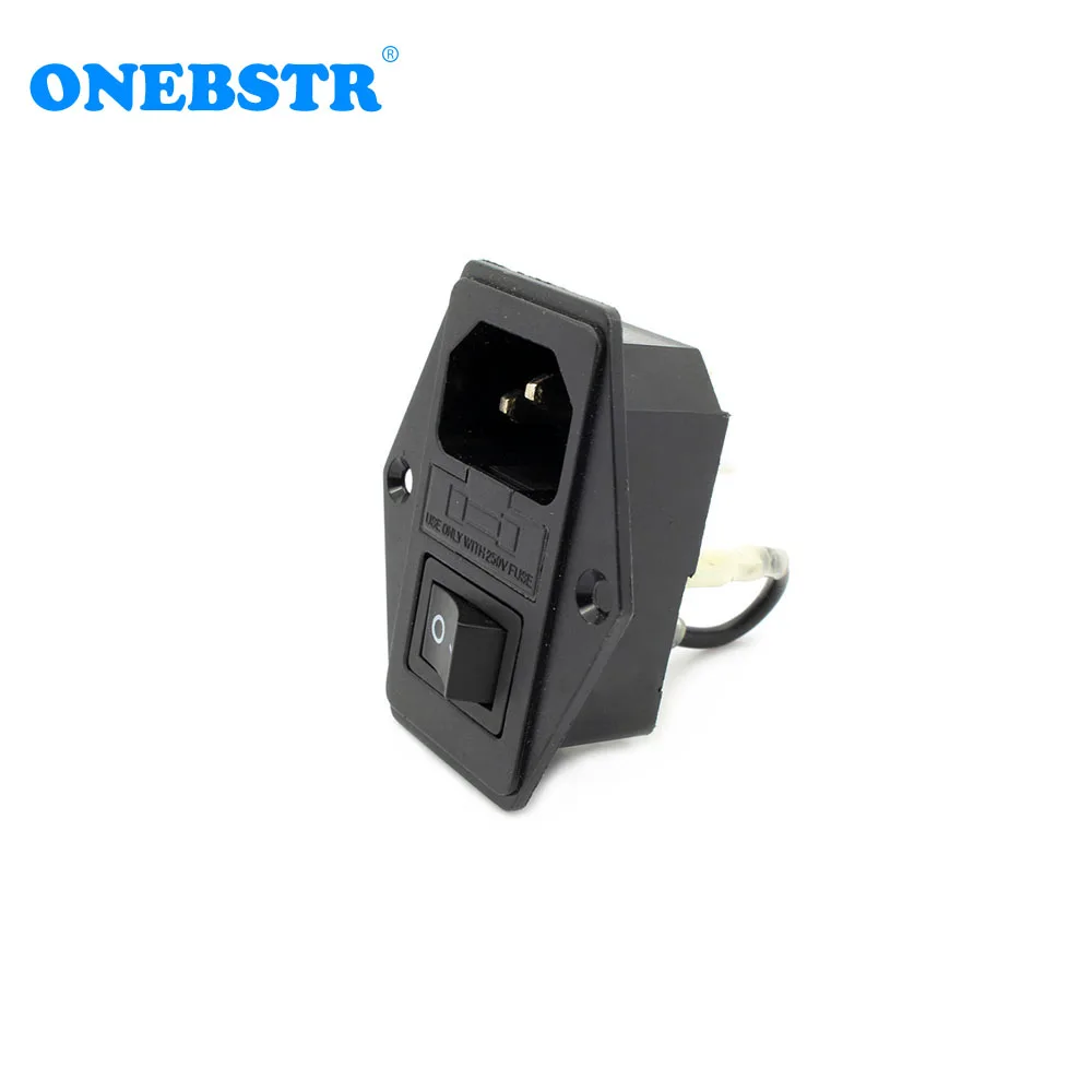 

110V/220V 15A Makerbot Power Outlet With Switch And Fuse High Quality 3D Printer Accessories Free Shipping