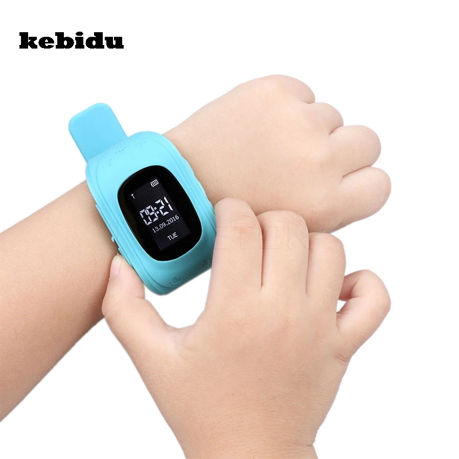 

kebidu Children Gifts Q50 Child Kid Smart Watch GSM GPRS Locator Tracker Anti-Lost Smartwatch for IOS Android Phone