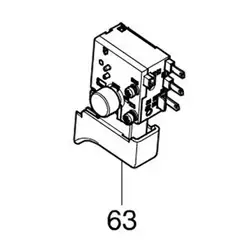 Переключатель 650776-5 220-240 В для Makita PO5000C