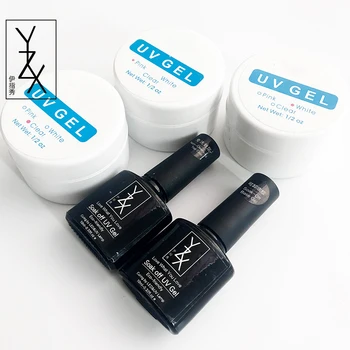 

YZX 1 Set Builder UV Gel False Acrylic Glue Building Finger Extension Nails Lak Soak Off Polish Base Top Manicure Nail Art Tips
