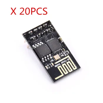 

Free shipping 20pcs/lot ESP8266 ESP-01 serial WIFI wireless module wireless transceiver