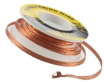 

5ft. 1.5m 3mm Desoldering Braid Solder Remover Wick TNI-U TU3015