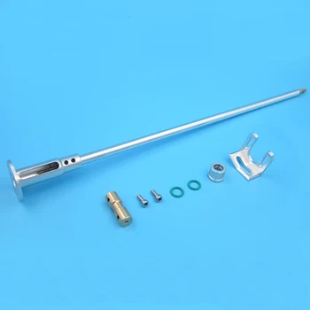 

Mini-mono 2mm Shaft Assembly Drive Shaft+Bushing+Bracket+Coupling+Seal Ring Kit High Precision L 290mm for M4 Drive Dog Props