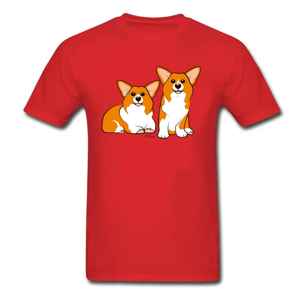 Pembroke Welsh Corgi print_red