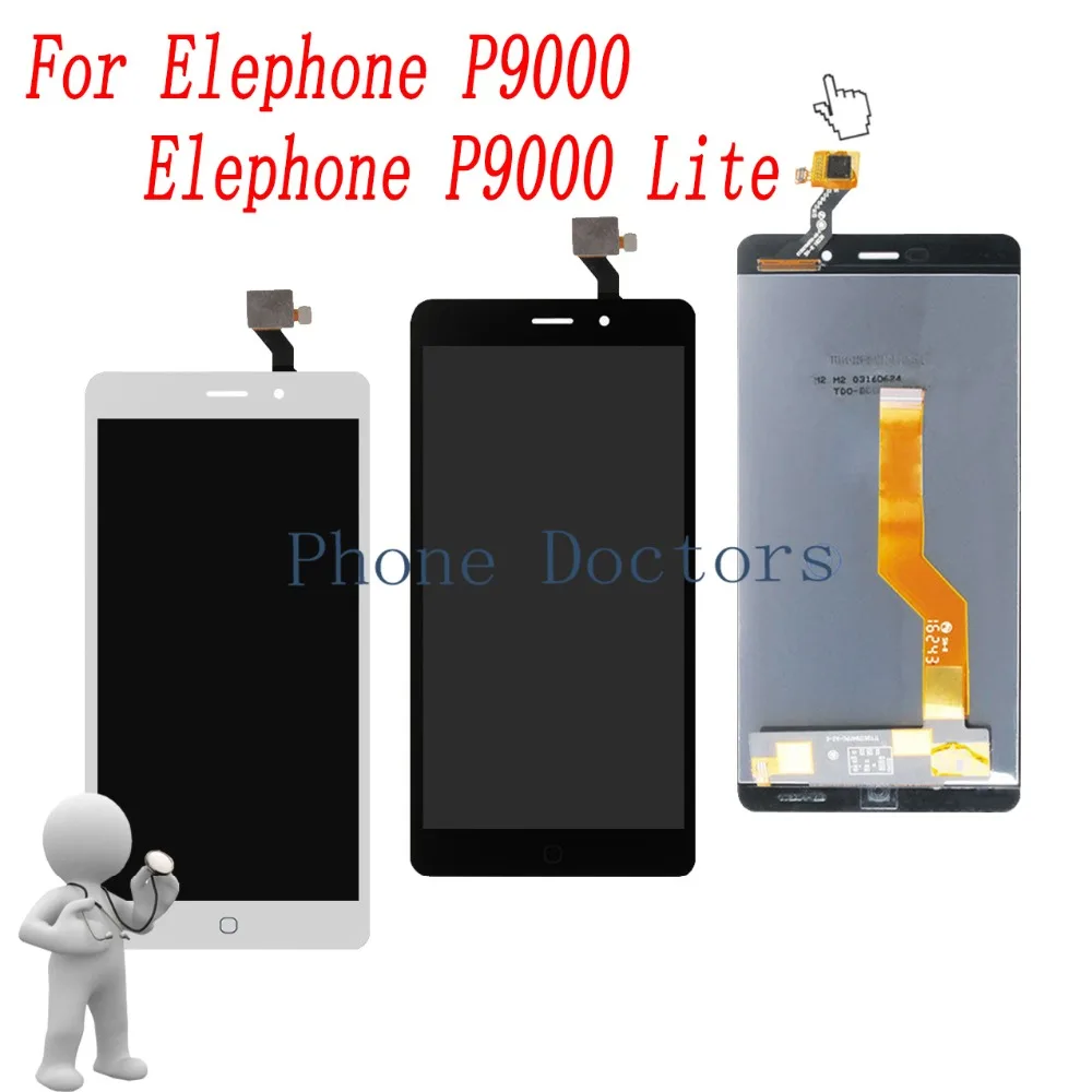 

5.5'' Touch Screen Digitizer Glass + LCD Display Assembly For Elephone P9000 LTE / P9000 Lite ; 100% Tested ; Tracking