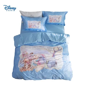 

Winnie the Pooh Bedding set for Kids Bedroom Decor Cotton Bed Sheets Duvet Coves Twin Size Home Textile Full Queen Coverlet Boys