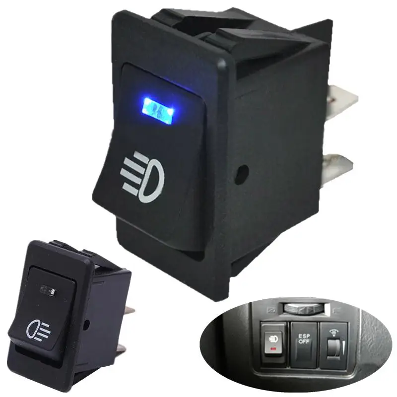 35A Universal Car Accessories Auto Fog Light Lamp Rocker Toggle Switch